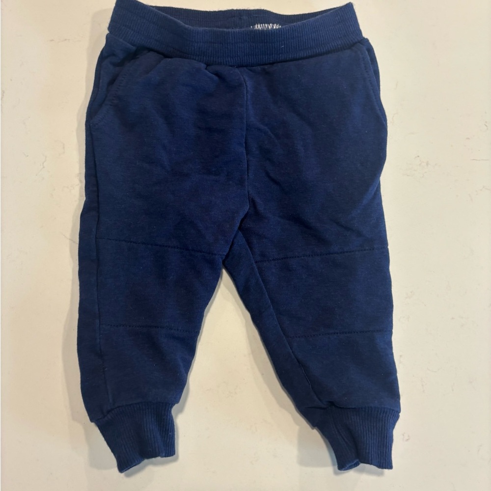 Little Sleepies PLAY boy’s classic navy jogger - 0-3 months